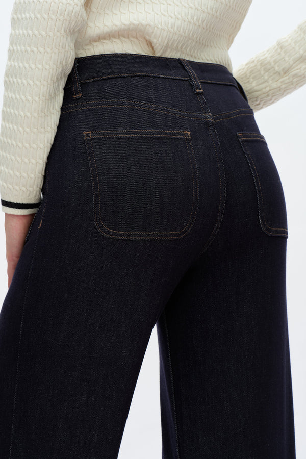 KATIA MID RISE WIDE LEG-Wide Leg-BAYEAS