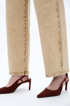 High Rise Barrel Jeans (Copy)