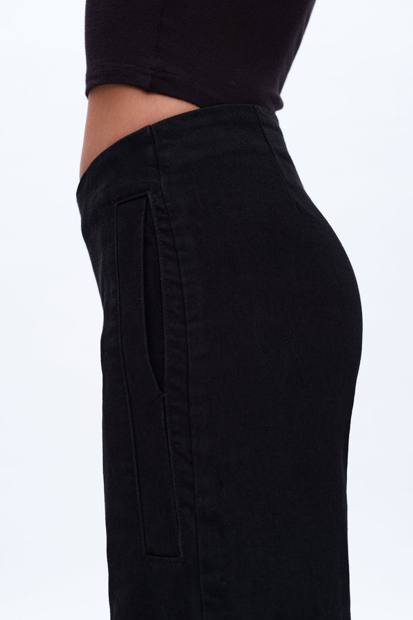 Timothy Low Rise Relax Wide Leg Trousers Denim Jeans-Wide Leg-BAYEAS