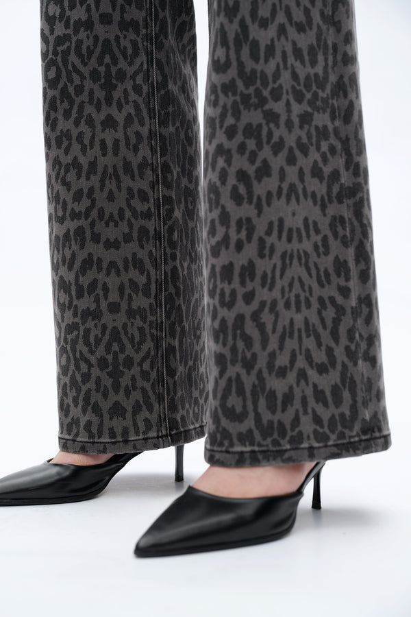 HIGH RISE LEOPARD WIDE LEG-Wide Leg-BAYEAS