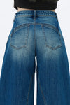 MID RISE DROP CROTCH HAREM-Shorts-BAYEAS