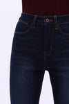 High Rise Flare Denim Jeans-Flare & Bootcut-BAYEAS
