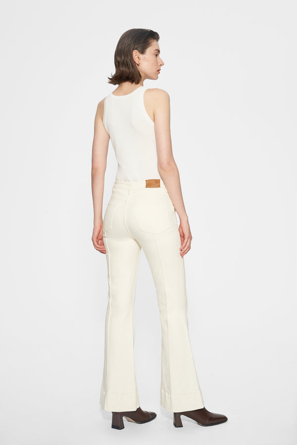 Rose Flare Leg Jeans-Flare & Bootcut-BAYEAS