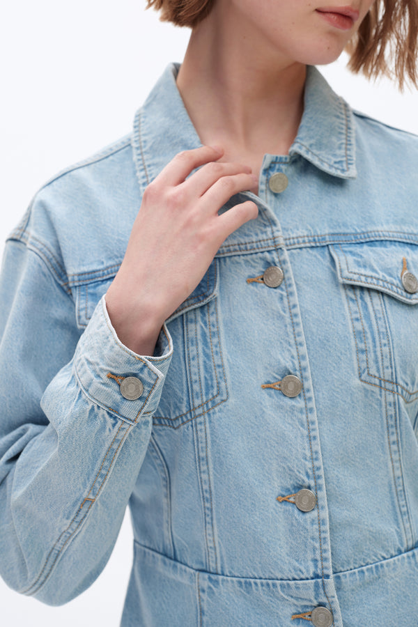 Long Sleeve Mini Dress-Dresses-BAYEAS