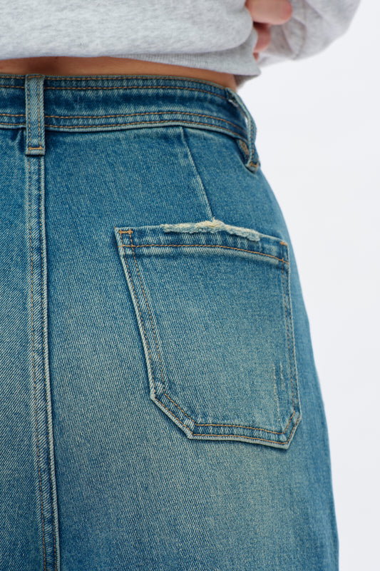 High Rise Wide Leg Jeans