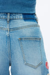 High Rise Barrel Leg Jeans-Barrel-BAYEAS