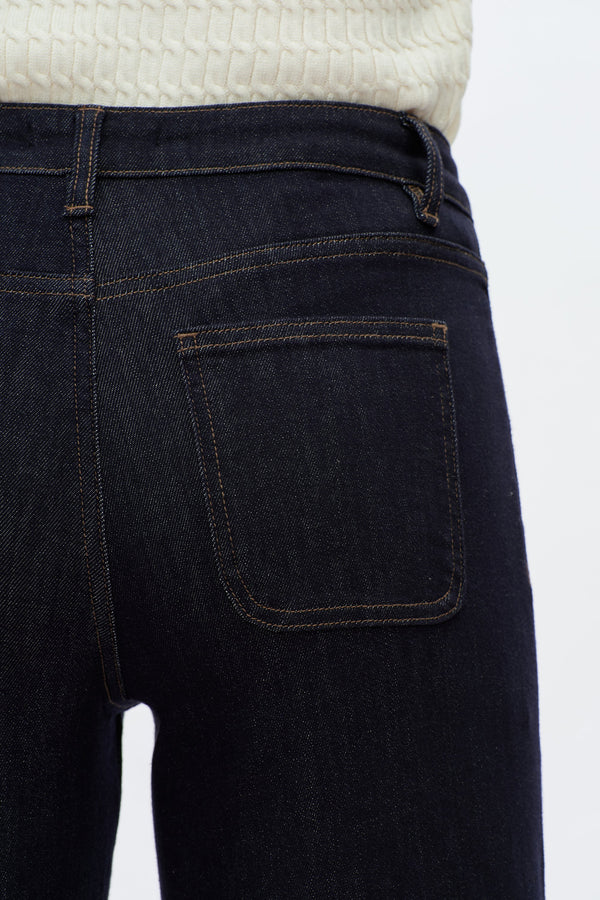 KATIA MID RISE WIDE LEG-Wide Leg-BAYEAS