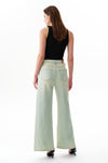 High Rise Slit Wide Leg Jeans