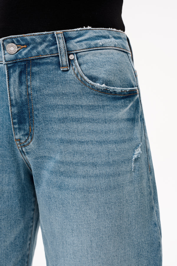 Osaka Low Rise Barrel Jeans