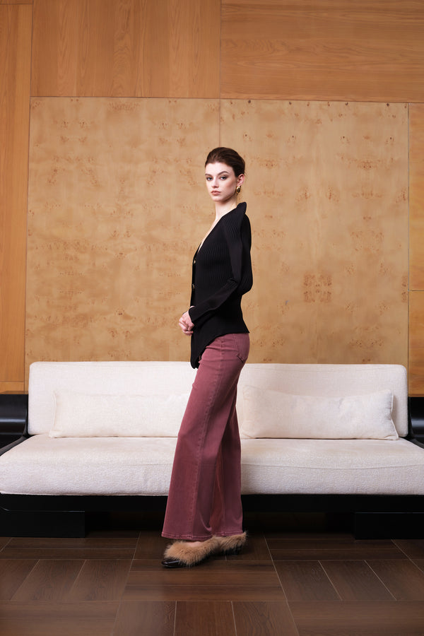 High Rise Wide Leg Jeans