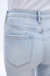 High Rise Wide Leg Straight Jeans-Wide Leg-BAYEAS