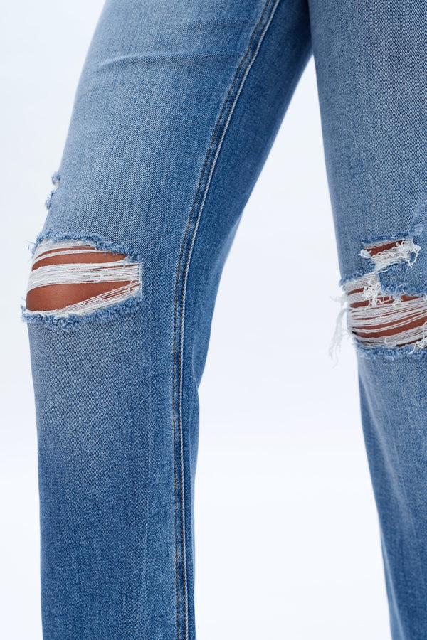 Sarah Relaxed Fit Jeans-Straight-BAYEAS