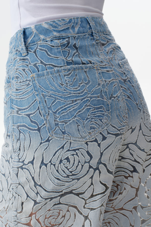 High Rise Wide Leg Jeans