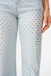 Valentine High Rise Straight Jeans
