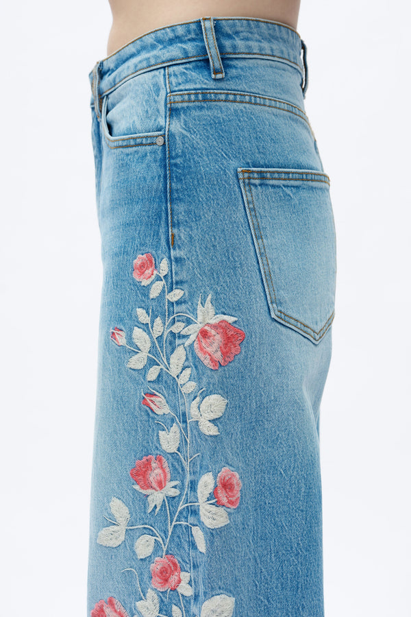 High Rise Barrel Leg Jeans-Barrel-BAYEAS