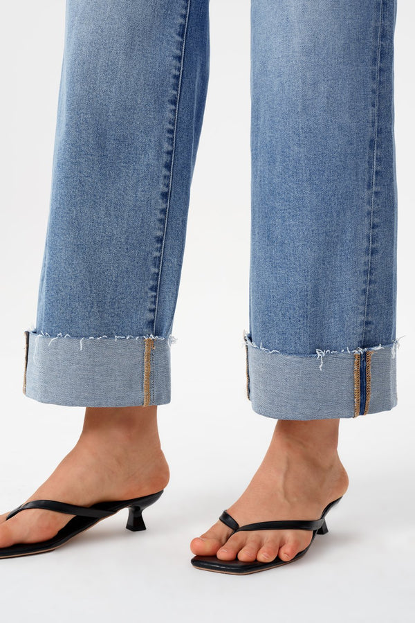 Zephyrine High Rise Wide Leg Jeans