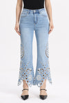 Barcelona High Rise Flare Jeans