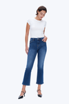 High Rise Bootcut Flare Denim Jeans-Flare & Bootcut-BAYEAS