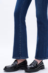 High Rise Bootcut Flare Denim Jeans-Flare & Bootcut-BAYEAS