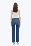 High Rise Bootcut Denim Jeans-Flare & Bootcut-BAYEAS