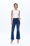 Jess Mid Rise Flare Jeans-Flare & Bootcut-BAYEAS