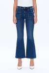 Jess Mid Rise Flare Jeans-Flare & Bootcut-BAYEAS