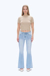 Julia Flare Leg Denim Jeans-Flare & Bootcut-BAYEAS