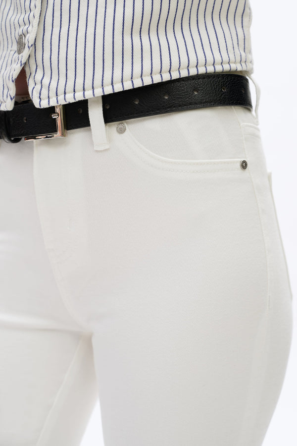 Womens Straight Flared Pants-Flare & Bootcut-BAYEAS