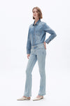Classic Bootcut Jeans for Women-Flare & Bootcut-BAYEAS
