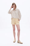 Mid Rise Drawstring Shorts-Shorts-BAYEAS