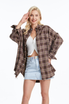 Women's Ragged Long Sleeve Loose Shirt-Shirts-BAYEAS