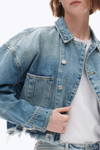 Long Sleeve Denim Jacket-Jackets-BAYEAS