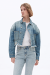 Long Sleeve Denim Jacket-Jackets-BAYEAS