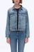 Ripped Denim Jacket-Jackets-BAYEAS