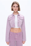 Flora Cropped Jackets-Jackets-BAYEAS