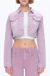Flora Cropped Jackets-Jackets-BAYEAS