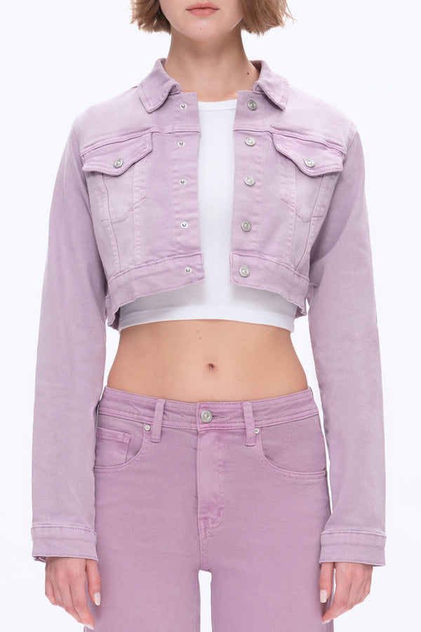 Flora Cropped Jackets-Jackets-BAYEAS