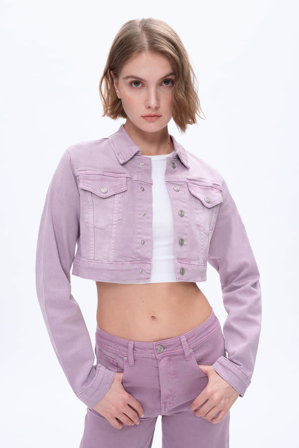 Flora Cropped Jackets-Jackets-BAYEAS