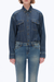 Womens Oversized Denim Shirt-Shirts-BAYEAS
