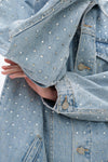 Embellished Denim Jackets-Jackets-BAYEAS