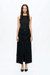 Alice Long Skirts With Slit-Skirts-BAYEAS