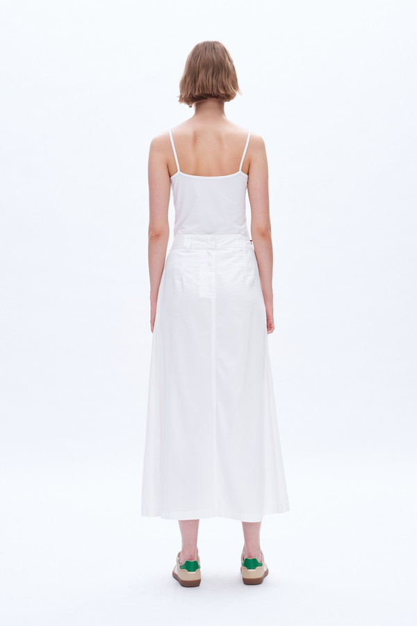 Shannon Pleated Long Skirt-Skirts-BAYEAS