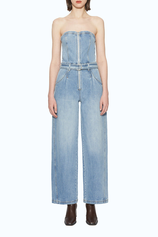 Annesa Denim Jumpsuit-Jumpsuits-BAYEAS