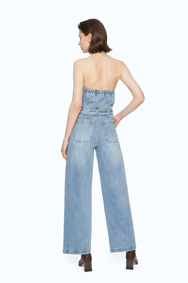 Annesa Denim Jumpsuit-Jumpsuits-BAYEAS