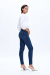 Emily Mid Rise Skinny Denim Jeans-Skinny-BAYEAS