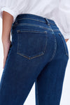 Emily Mid Rise Skinny Denim Jeans-Skinny-BAYEAS