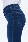 Emily Mid Rise Skinny Denim Jeans-Skinny-BAYEAS