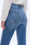 Distressed Skinny Jeans for Women-Skinny-BAYEAS