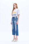 Mary High Rise Straight Cropped Jeans-Straight-BAYEAS