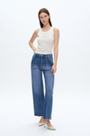 Jess High Rise Relaxed Straight Denim Jeans-Straight-BAYEAS